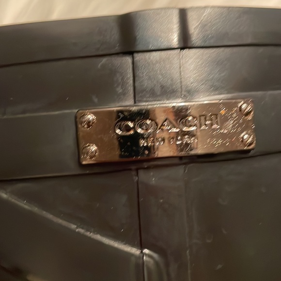 COACH Lester rain bootie EUC Size 6 - Picture 15 of 16